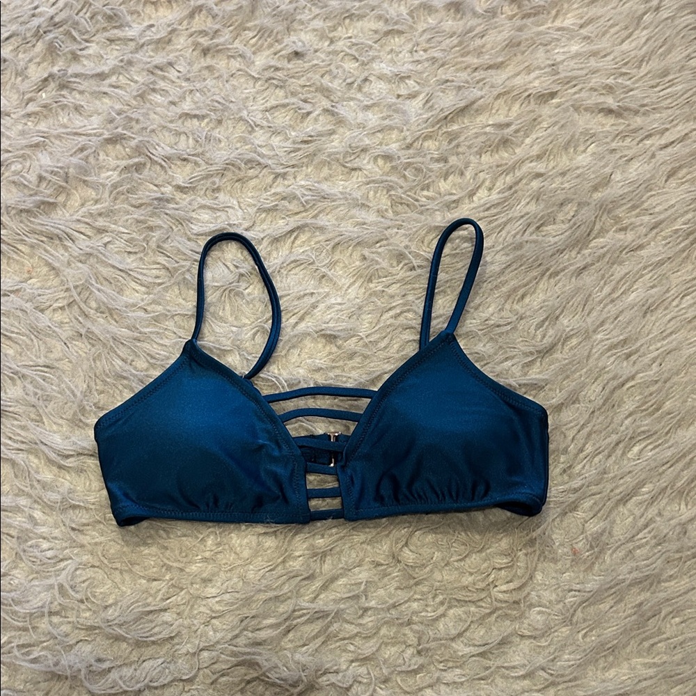 Express Teal‎ Strappy Swimsuit Tip Size Medium
